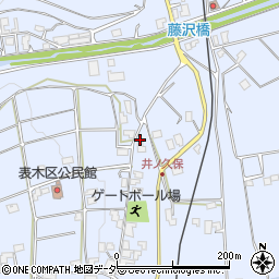 長野県伊那市西春近表木6412-5周辺の地図