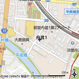 東京都板橋区舟渡1丁目7-9周辺の地図
