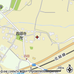 千葉県白井市谷田883周辺の地図