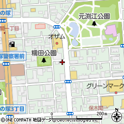 倉沢歯科医院周辺の地図