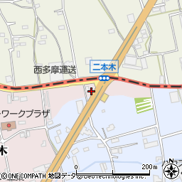 北海道ラーメンおやじ西多摩店周辺の地図