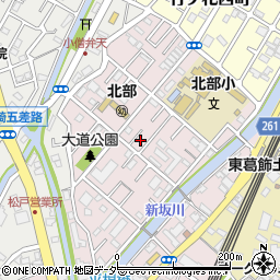 千葉県松戸市根本186周辺の地図
