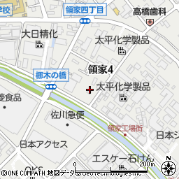 横山産業株式会社　川口第一工場周辺の地図
