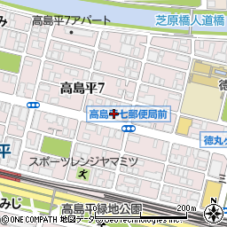 徳三荘周辺の地図