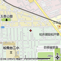 千葉県松戸市松飛台10周辺の地図