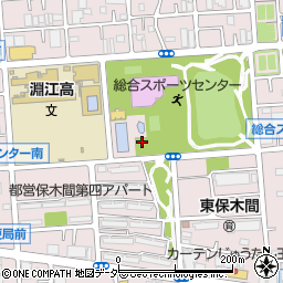 東京都足立区東保木間周辺の地図