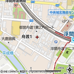 東京都板橋区舟渡1丁目7-28周辺の地図