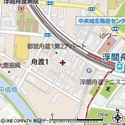 東京都板橋区舟渡1丁目7-27周辺の地図