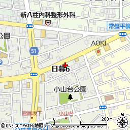 千葉県松戸市日暮6丁目93周辺の地図
