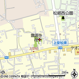 霊源寺妙法院会館周辺の地図