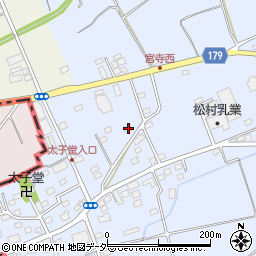 埼玉県入間市宮寺1956-3周辺の地図