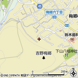 下目ノ内公園トイレ周辺の地図