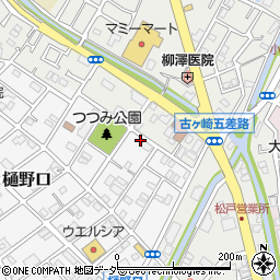 千葉県松戸市樋野口572-4周辺の地図