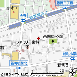 東京都青梅市新町5丁目34周辺の地図