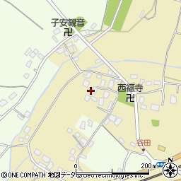 千葉県白井市谷田526周辺の地図