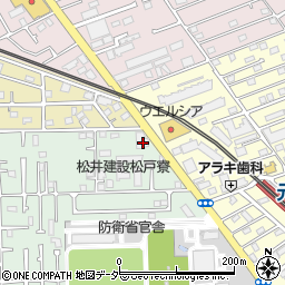 千葉県松戸市松飛台4周辺の地図