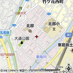 千葉県松戸市根本186-12周辺の地図
