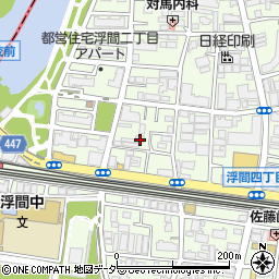 東京都北区浮間2丁目24-13周辺の地図
