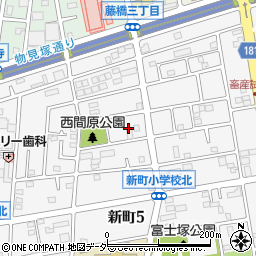 東京都青梅市新町5丁目41周辺の地図