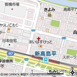 焼きにく　さが壱　高島平店周辺の地図