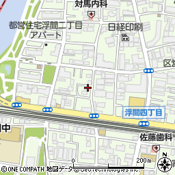 東京都北区浮間2丁目24-26周辺の地図