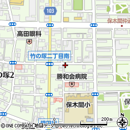 関西パテ化工株式会社　東京支店周辺の地図