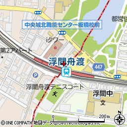 東京都板橋区舟渡1丁目12-1周辺の地図