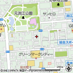 東京都足立区保木間1丁目周辺の地図