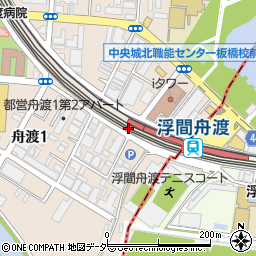 東京都板橋区舟渡1丁目15-30周辺の地図