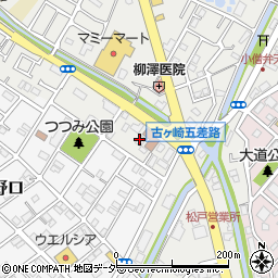 ヤクルト千葉県ヤクルト　販売松戸センター周辺の地図