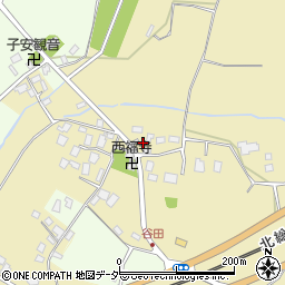 千葉県白井市谷田879周辺の地図