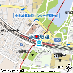 東京都板橋区舟渡1丁目12-2周辺の地図