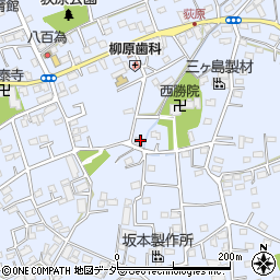 埼玉県入間市宮寺515-3周辺の地図