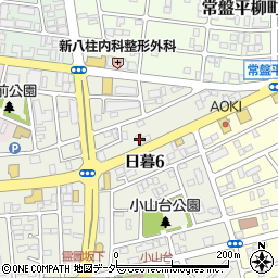 千葉県松戸市日暮6丁目73周辺の地図
