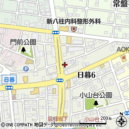 千葉県松戸市日暮6丁目50周辺の地図