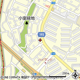 千葉県船橋市小室町2744周辺の地図