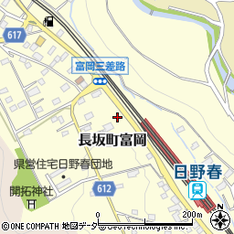 山梨県北杜市長坂町富岡3245周辺の地図