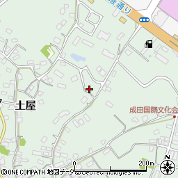 千葉県成田市土屋99周辺の地図