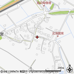 千葉県成田市北須賀511周辺の地図