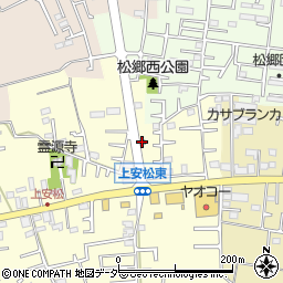 埼玉県　警察署所沢警察署松井交番周辺の地図