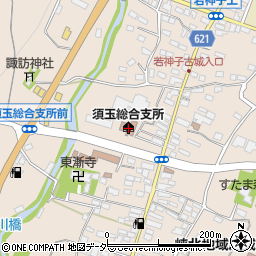 山梨中央銀行須玉支店周辺の地図
