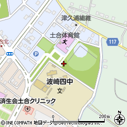 茨城県神栖市土合北周辺の地図