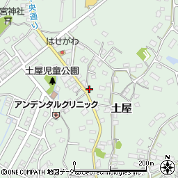 千葉県成田市土屋1378周辺の地図