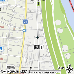 埼玉県三郷市東町88周辺の地図