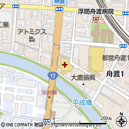 東京都板橋区舟渡1丁目5周辺の地図