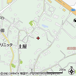 千葉県成田市土屋792周辺の地図