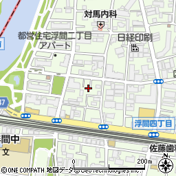 東京都北区浮間2丁目24-20周辺の地図