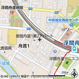 東京都板橋区舟渡1丁目7-25周辺の地図