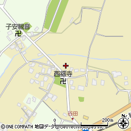 千葉県白井市谷田879-3周辺の地図