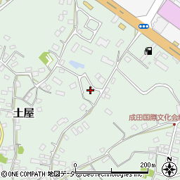 千葉県成田市土屋96周辺の地図